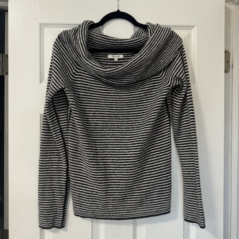 NWOT Madewell Alpaca-Blend Off-Shoulder Sweater - Brand New